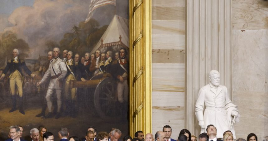 Miliardarii au ocupat locuri de onoare la învestirea lui Trump, în fața politicienilor. 1 foto miliardarii au primit locuri de onoare la investirea lui trump in fata politicienilor 678e93f038f22