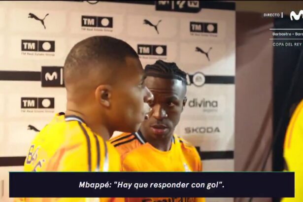 foto si video nu s a vazut la tv ce i a transmis mbappe lui vinicius inainte sa ia rosu la meciul cu valencia 677a4eb714128
