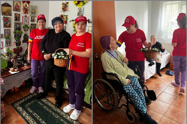 foto voluntarii asociatiei suflete deschise au ajuns astazi cu daruri la varstnicii de la caminul de batrani din poarta alba si la copiii din satul culmea 6793d7e07d066