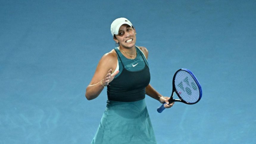 Aproape de înfrângere în fața Gabrielei Ruse, Madison Keys a ajuns în finala Openului Australian 2025 1 galerie foto aproape de infrangere in fata gabrielei ruse madison keys a ajuns in finala openului australian 2025 67924584b5560