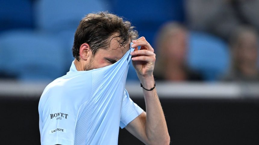 galerie foto mai dureros nu se poate medvedev epuizat si eliminat in turul doi la australian open 2025 678a558d3ae04