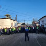 galerie fotovideo angajatii penitenciarului poarta alba au protestat din nou din cauza masurilor din ordonanta trenulet 6780e6fe44890