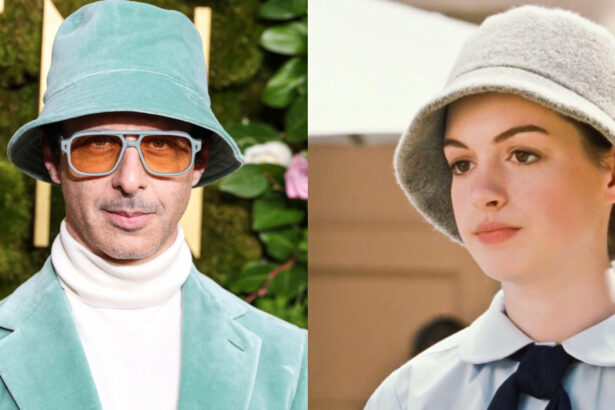 globurile de aur 2025 jeremy strong a copiat tinuta lui anne hathaway din the princess diaries reactia actritei 677d17387804b