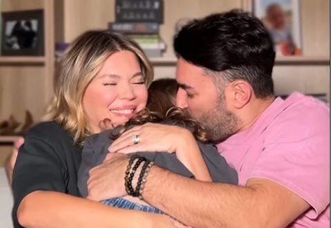 imagine emotionanta cu gina pistol si smiley alaturi de fiica lor josephine dansul nostru in 3 a fost minunat in 2024 unde au plecat in prima zi din an 67755c3589556