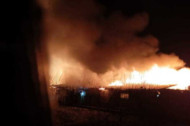 incendiu devastator intr o gospodarie din neamt zeci de tone de furaje si cereale au ars pompierii au intervenit timp de sase ore 677a6b331a45f