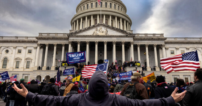 la exact patru ani de la asaltul din 6 ianuarie 2021 congresul sua se reuneste din nou de data aceasta donald trump este invingator 677b8be657681