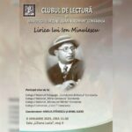 lirica lui ion minulescu subiectul editiei a doua a clubului de lectura la biblioteca judeteana constanta 677c7cb033ac2