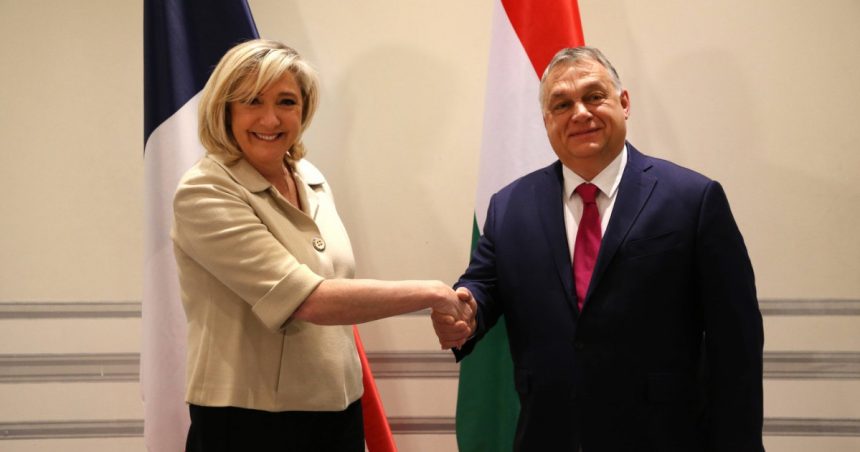 marine le pen si viktor orban se intalnesc la madrid la inceputul lui februarie in primul summit al grupului patrioti pentru europa 6797dcf743729