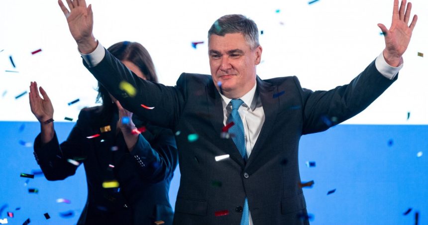 presedintele croat milanovic critic al ue si al nato a obtinut un nou mandat acuzatii ca botii rusi l au favorizat in campanie 6784b0b25a90e