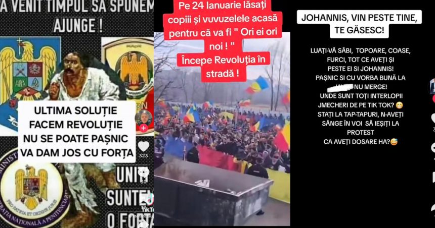 revolutie cu furci si topoare val de mesaje care instiga la violenta circula printre sustinatorii lui calin georgescu 6792735c24d0b