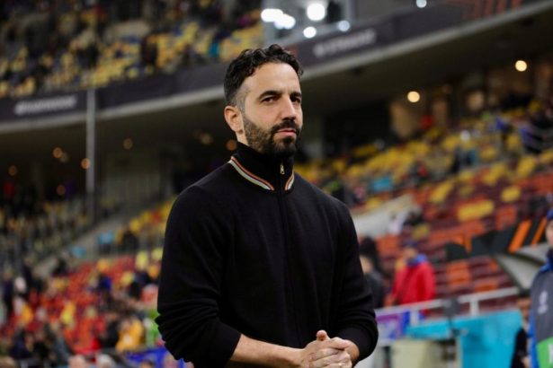 ruben amorim antrenorul lui united si a flexat muschii dupa victoria cu fcsb jucatorul remarcat de la ai nostri 679bfe7eba835
