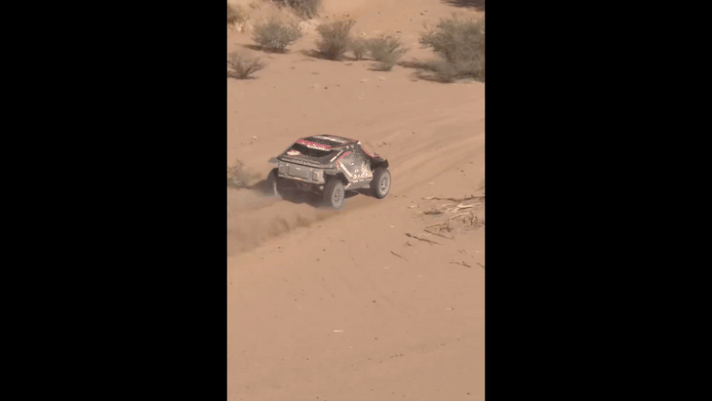 sebastien loeb a fost nevoit sa abandoneze raliul dakar masina sa dacia sandrider este prea avariata 67802d1f4b732