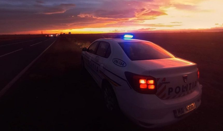 urmarire cu focuri de arma pentru prinderea unui sofer autospeciala politistilor a fost blocata in trafic 678fee06bb6e0