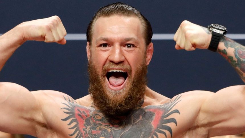 Conor McGregor, moment inedit la un meci de NBA: a coborât din tribune și s-a dus direct la un jucător de 2,16 metri 1 video conor mcgregor moment inedit la un meci de nba a coborat din tribune si s a dus direct la un colos de 216 metri 6798e06b2f95a