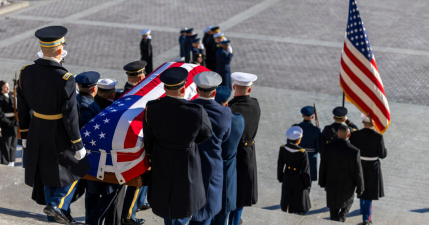 video funeralii de stat pentru fostul presedinte jimmy carter punctul culminant al mai multor zile de omagiu in statele unite 677ffe5257ac2