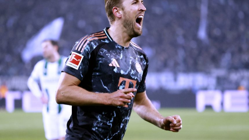video harry kane i a adus victoria lui bayern munchen si este lider solitar in topul golgheterilor din bundesliga are mai multe goluri decat meciuri jucate 678389336b3cf