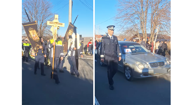 Polițistul erou din Mahmudia a fost condus pe ultimul drum de familie și colegi. 1 video politistul erou din mahmudia a fost condus pe ultimul drum de familie si colegi 6776c1ded0cf7