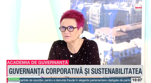 Profit.ro TV Academia de Guvernanță – Dr. Gabriela Hârțescu, Decan și Membru fondator, ENVISIA – Boards of Elite: Buna guvernanță ca pașaport pentru acces la surse de finanțare mai ieftine și carte de vizită pentru parteneri de afaceri 1 video profit ro tv academia de guvernanta dr gabriela hartescu decan si membru fondator envisia boards of elite buna guvernanta este un pasaport pentru afaceri la surse de fina 677f689736eec