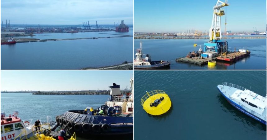Sistem modern de acostare în Portul Constanța. Cum arată geamandurile care vor permite descărcarea navelor în largul Mării Negre. 1 video sistem modern de acostare in portul constanta cum arata geamandurile care vor face posibila descarcarea navelor in largul marii negre 6788d9f716117