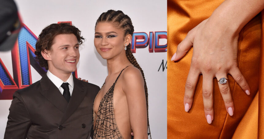 zendaya si tom holland unul dintre cele mai cunoscute cupluri de la hollywood s au logodit o cerere foarte romantica si intima 677e3c4624b7a