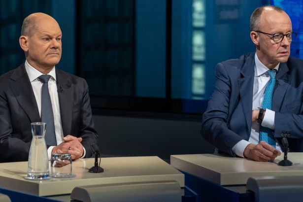 au inceput negocierile pentru formarea noului guvern de la berlin merz s a intalnit cu olaf scholz pentru discutii preliminare 67bdb93c333c1