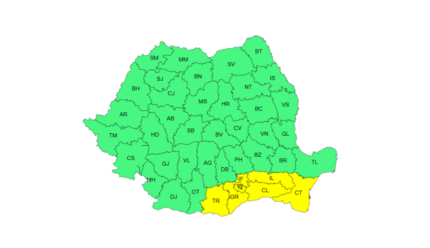 avertizarea de cod galben pentru constanta prelungita pana miercuri dimineata ninsori si vant puternic afecteaza sudul tarii 67b21fef2bbfc