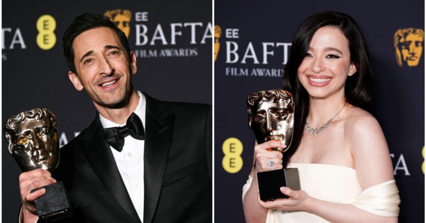 BAFTA 2025: Adrien Brody și Mikey Madison, cei mai buni actori în rol principal 1 bafta 2025 adrien brody si mikey madison cei mai buni actori in rol principal 67b25de0464c0