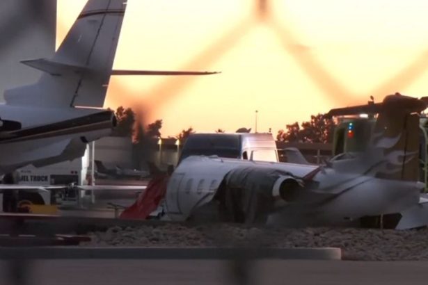 doua avioane s au ciocnit pe pista unui aeroport din arizona un om a murit si 3 sunt raniti 67aafe2da5db5