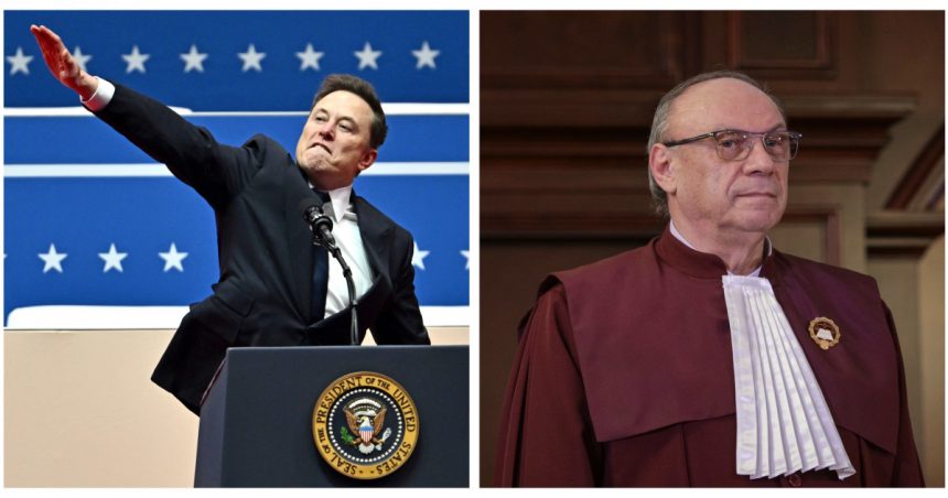 Elon Musk îl numește „tiran” pe Marian Enache, președintele Curții Constituționale a României. „Tipul ăsta nu e un judecător” 1 elon musk il face tiran pe marian enache presedintele curtii constitutionale a romaniei tipul asta nu e un judecator 67b760f1605d4