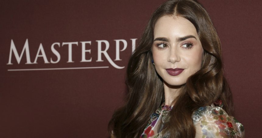 foto actrita lily collins anunta nasterea primului copil cu ajutorul unei mame surogat ce fotografie a postat starul 679e38a4cd1b9