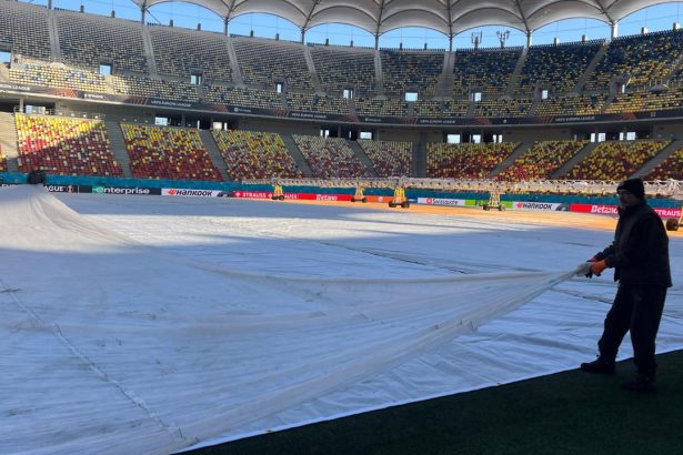 foto cum arata gazonul de pe arena nationala inainte de fcsb paok in europa league 67b5e88278b90