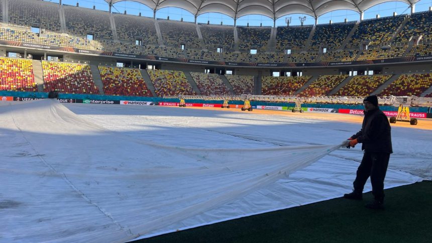 foto cum arata gazonul de pe arena nationala inainte de fcsb paok in europa league 67b5e88278b90