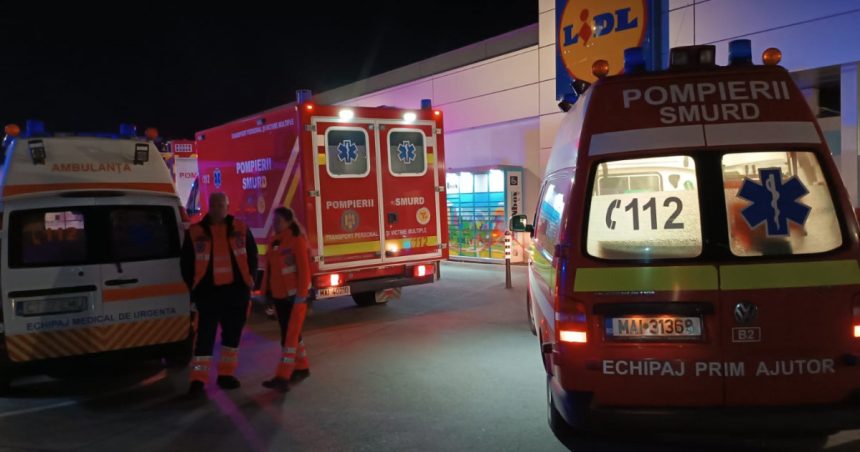 Spray lacrimogen folosit într-un supermarket din Medgidia, activare Plan Roșu de Intervenție. 1 foto spray lacrimogen folosit intr un supermarket din medgidia a fost activat planul rosu de interventie 67ae3b6f262db