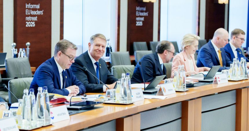 iohannis la reuniunea informala a liderilor ue securitatea si apararea europeana principala tema de discutii 67a1edda9c97c