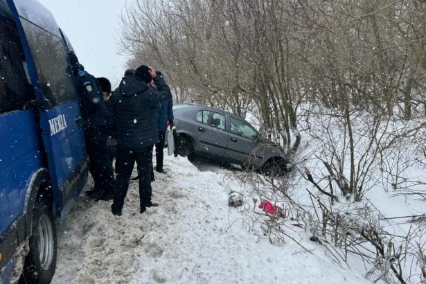 jandarmii constanteni au ajutat doua persoane care au ajuns cu masina in sant pe un drum din ialomita 67b34c6f8cb39
