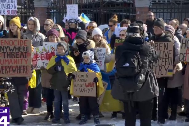 manifestatie de solidaritate cu ucraina la bucuresti luni se implinesc 3 ani de la invazia rusa 67bb0c9dc539e