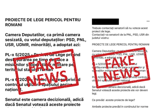 mapn reclama dezinformari raspandite masiv pe retelele sociale referitoare la doua proiecte legislative adoptate de camera deputatilor 67b6dcd5b0963