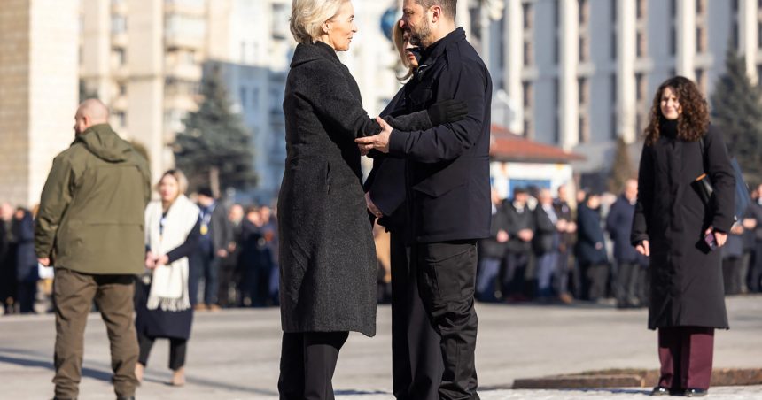 mesajul sefei comisiei europene la trei ani de la inceperea razboiului obiectivul lui putin ramane capitularea ucrainei 67bc6b0a8a8ca