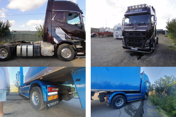 o companie de transporturi din constanta isi pierde flota de vehicule in valoare de zeci de mii de euro 67b609e2be632
