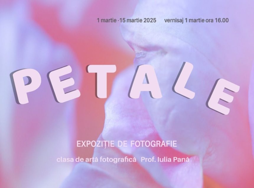 „Petale”: o nouă expoziție de fotografii minunate cu flori în forme și culori unice la „Jean Constantin” 1 petale o noua expozitie de fotografii minunate flori in forme si culori unice pot fi admirate la jean constantin 67bfa795b6b83