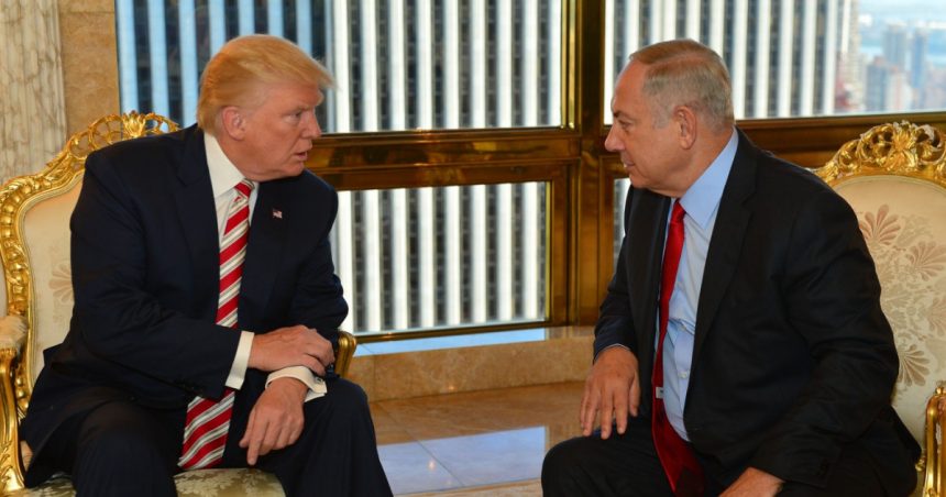 primul lider mondial care are o intalnire formala cu presedintele sua netanyahu se vede marti cu trump la washington 679f20a683388