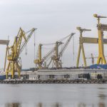 protest in fata ministerului economiei sindicatul navalistul cere redresarea santierului naval mangalia si renuntarea la concedieri 67a5bb403cbfa