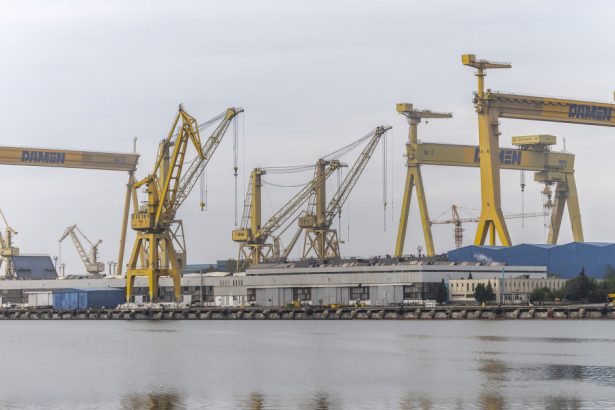 protest in fata ministerului economiei sindicatul navalistul cere redresarea santierului naval mangalia si renuntarea la concedieri 67a5bb403cbfa