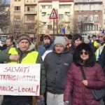 protest la ploiesti angajatii din transportul public in strada dupa ce primarul a cerut scaderea cheltuielilor cu 22 67a605158b0cc