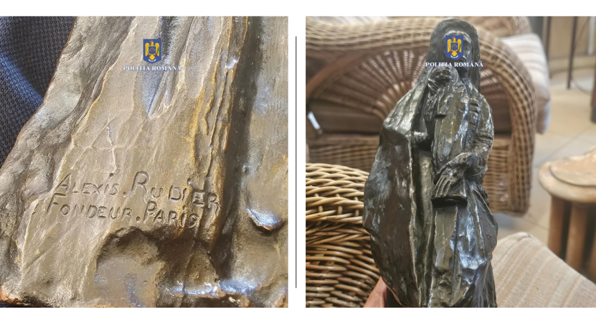 statueta furata din franta descoperita in constanta obiectul de arta a fost evaluat la 15 000 de euro 67c18f6bcf2dc