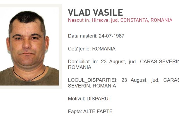 un barbat nascut in orasul harsova a disparut daca aveti informatii despre acesta sunati la 112 67b218ce2e0dd