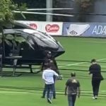 video asa se vine la antrenament neymar si a facut aparitia la santos cu elicopterul chiar pe teren 67a21076de11d