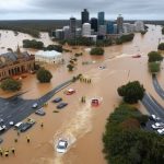 video australia e sub ape inundatii devastatoare o persoana a murit mii au fost evacuate 679f8da15aaec