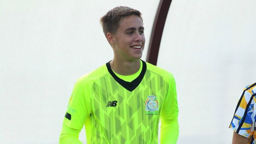 video baiatul lui grigoriy surkis portar la dinamo kiev a incasat azi 10 goluri de la atalanta in uefa youth league 67ab475b24f54