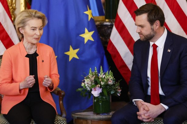 video confruntare sua ue la summitul ai de la paris ce mesaje au transmis ursula von der leyen si j d vance 67abaa4bc1b14